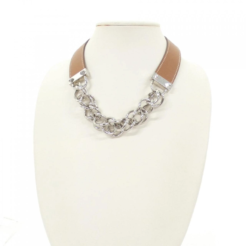 Dây chuyền Hermès Gourmette Équestre GM 081893CK 625168