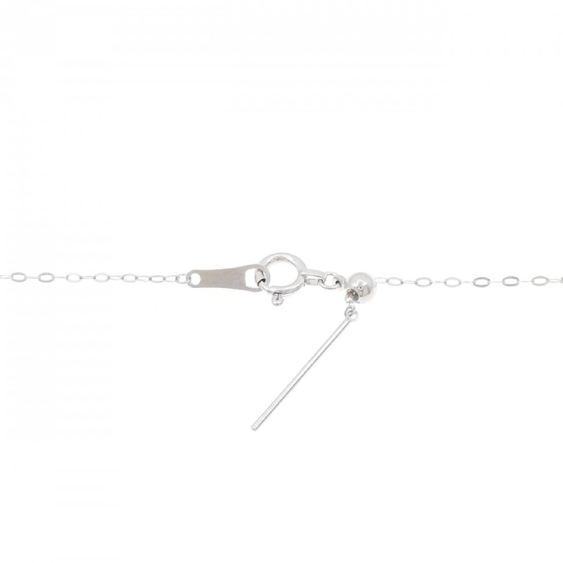 K18WG Dây chuyền kim cương chéo 0.10CT - Hàng hiệu Chính hãng 860378