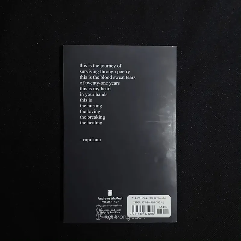 [Sách Cũ Ngoại Văn] Milk & Honey - Rupi Kaur 564142