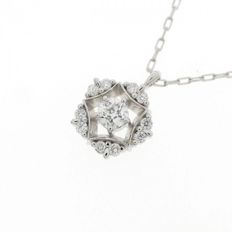 Dây chuyền kim cương PT950/PT850 0.10CT - Hàng hiệu Chính hãng 860393