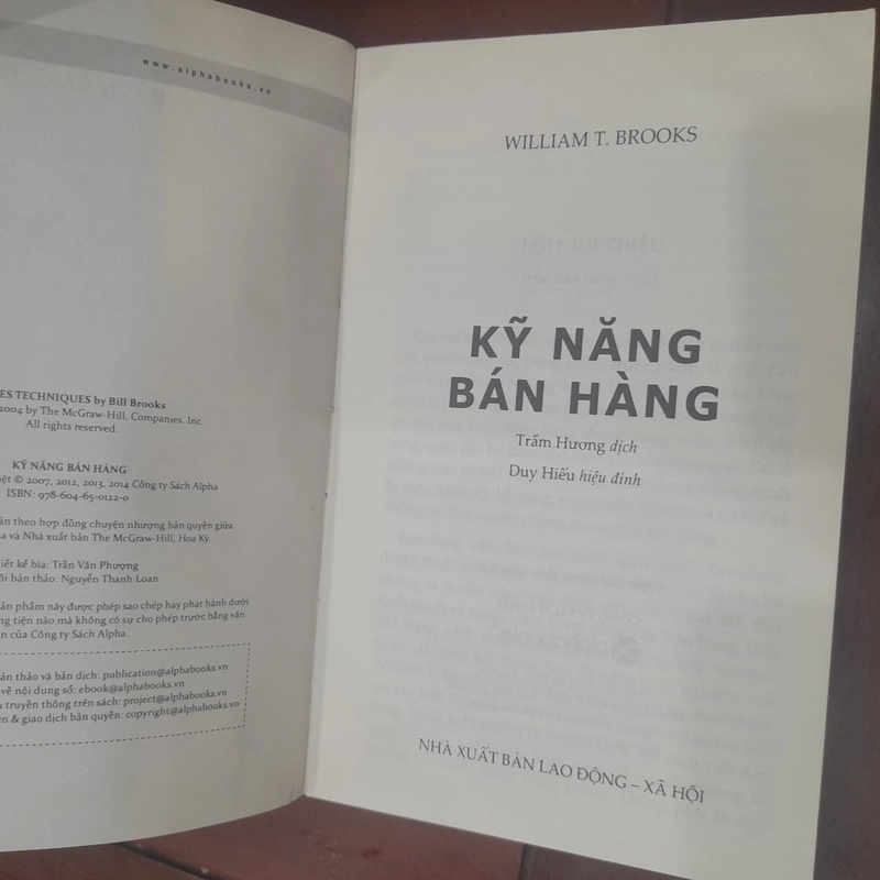 William T. Brooks - KỸ NĂNG BÁN HÀNG, bán mọi thứ thật dễ dàng 549924