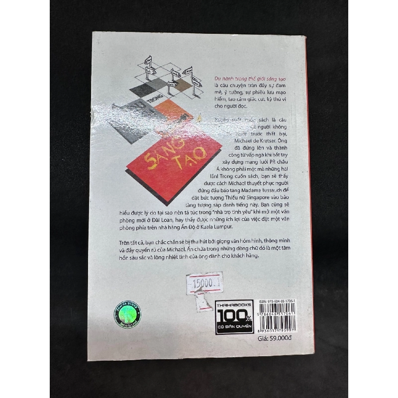 Du hành trong thế giới sáng tạo, Michael de Krester. Mới 90% SBM0609 912184