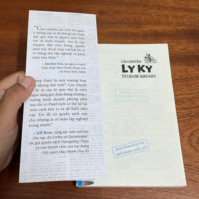 II Sách Kỹ Năng: Câu Chuyện Ly Kỳ Từ Cậu Bé Giao Báo - DEEP PATEL - 2019 498686
