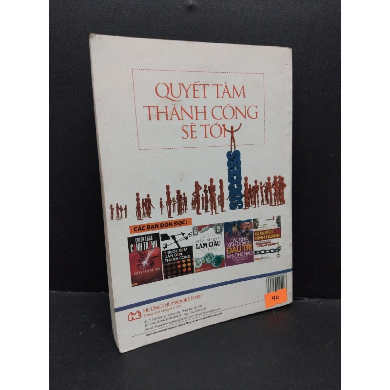Quyết tâm thành công sẽ tới mới 60% bẩn bìa, ố nhẹ, gạch chân 2011 HCM2410 OG Mandino KỸ NĂNG 917295
