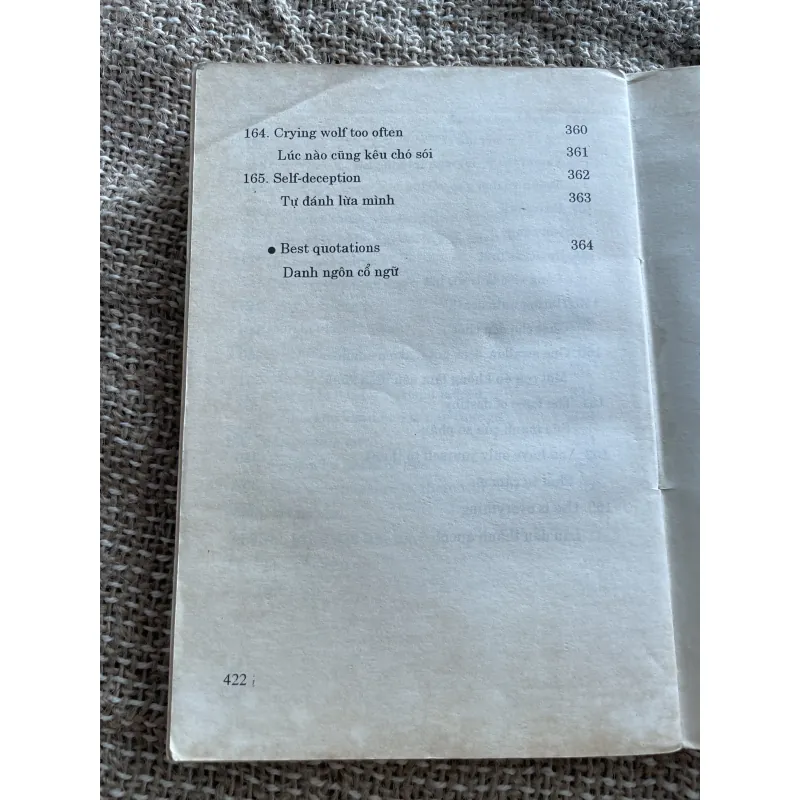 Ngụ ngôn Easop (Ê dôp) và danh ngôn cổ ngữ - song ngữ Anh Việt  1004102