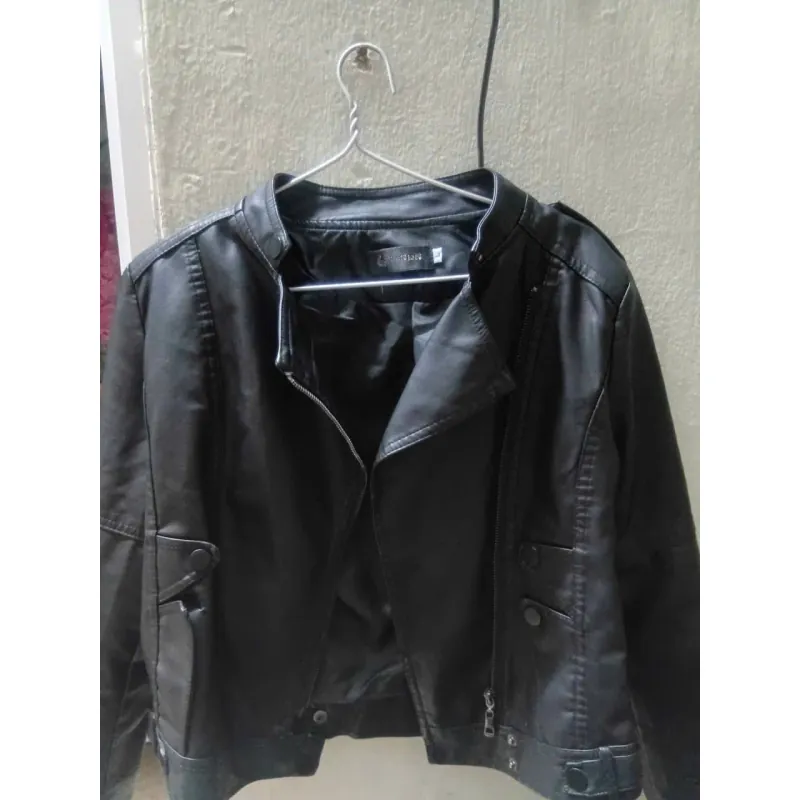 Áo khoác da nữ thời trang mới 99% mặc 1 lần 738078