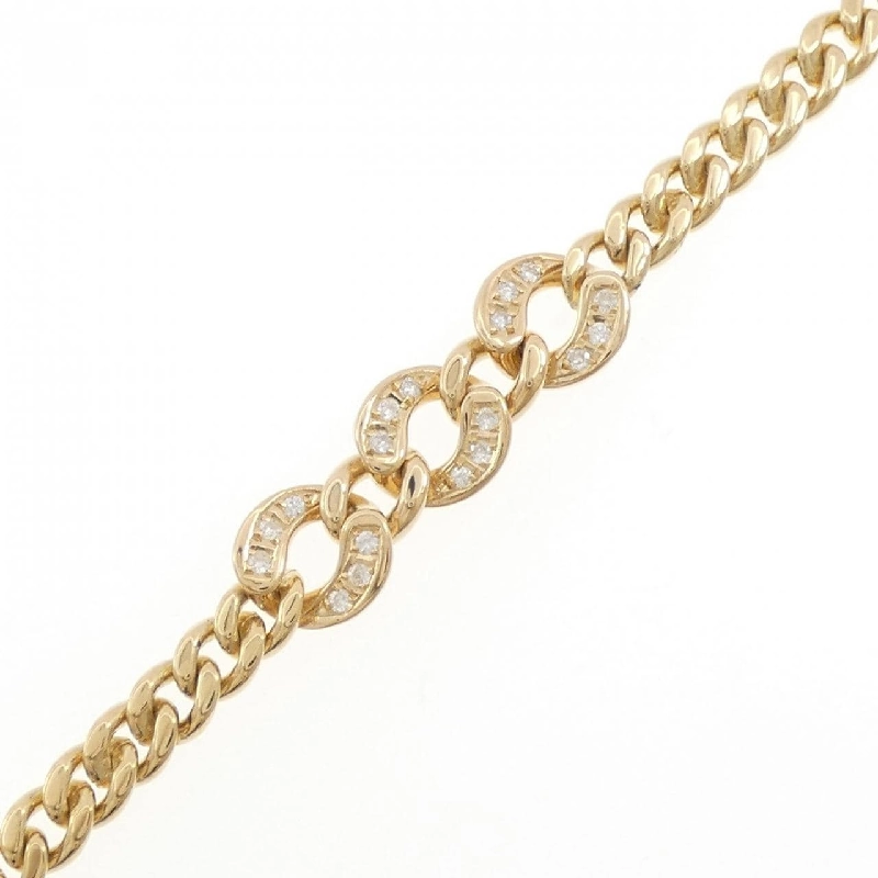 K18YG Vòng tay kim cương 0.24CT - Hàng hiệu Chính hãng 873255