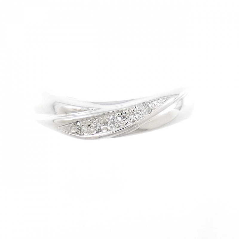 Nhẫn kim cương K10WG 0.04CT 671892