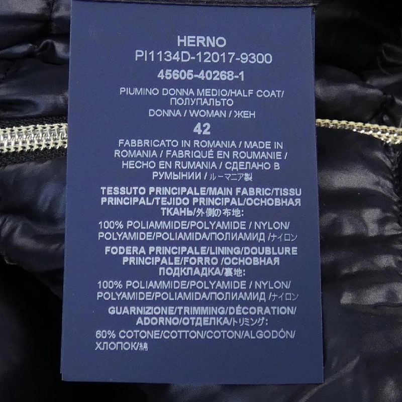 Herno áo khoác lông 638875