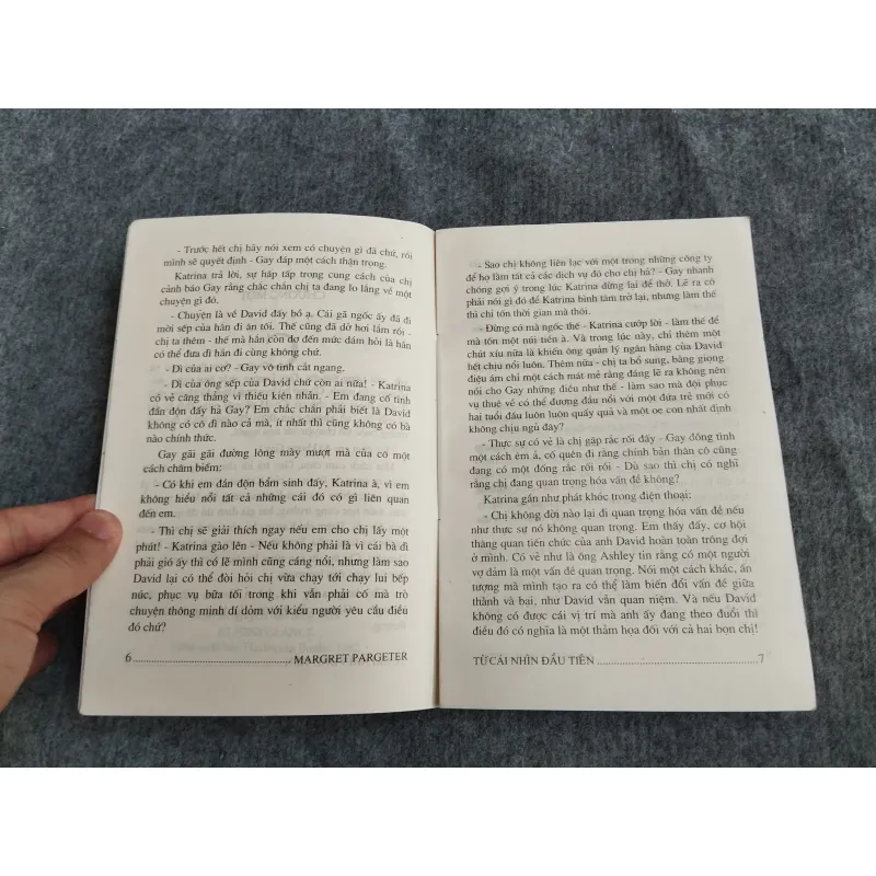 TỪ CÁI NHÌN ĐẦU TIÊN - MARGRET PARGETER 574635