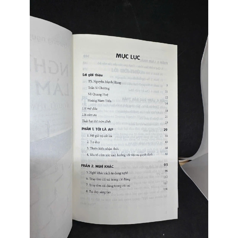 [Phiên Chợ Sách Cũ] Nghĩ Khác Làm Khác, 2025 - Trương Nguyện Thành H1108 SBM 919444