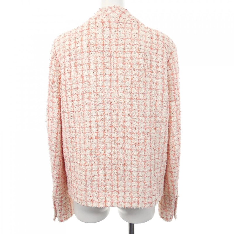 CHANEL LOOK39 P76716V65900 Áo khoác không cổ - Hàng hiệu Chính hãng 818147