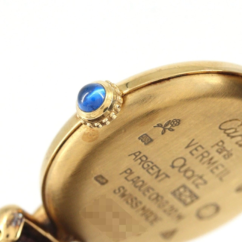 Cartier Must de Cartier SM GP W1000653 GP Quartz - Hàng hiệu Authentic 873568