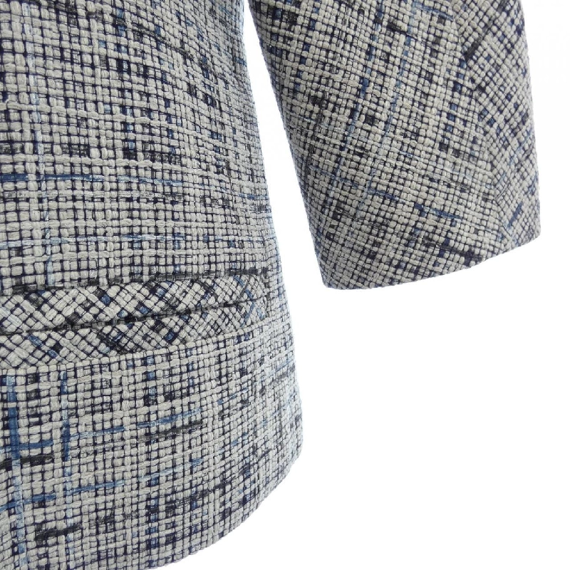 Jacket không cổ CHANEL P47737V35629 628431