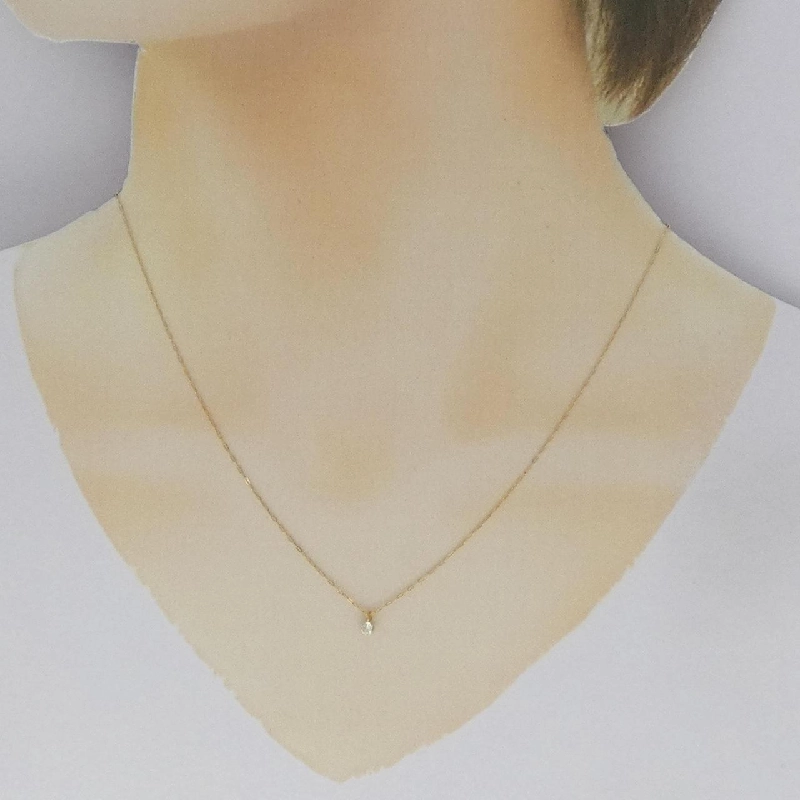 Dây chuyền kim cương Agat 0.1CT - Hàng hiệu Authentic 845913