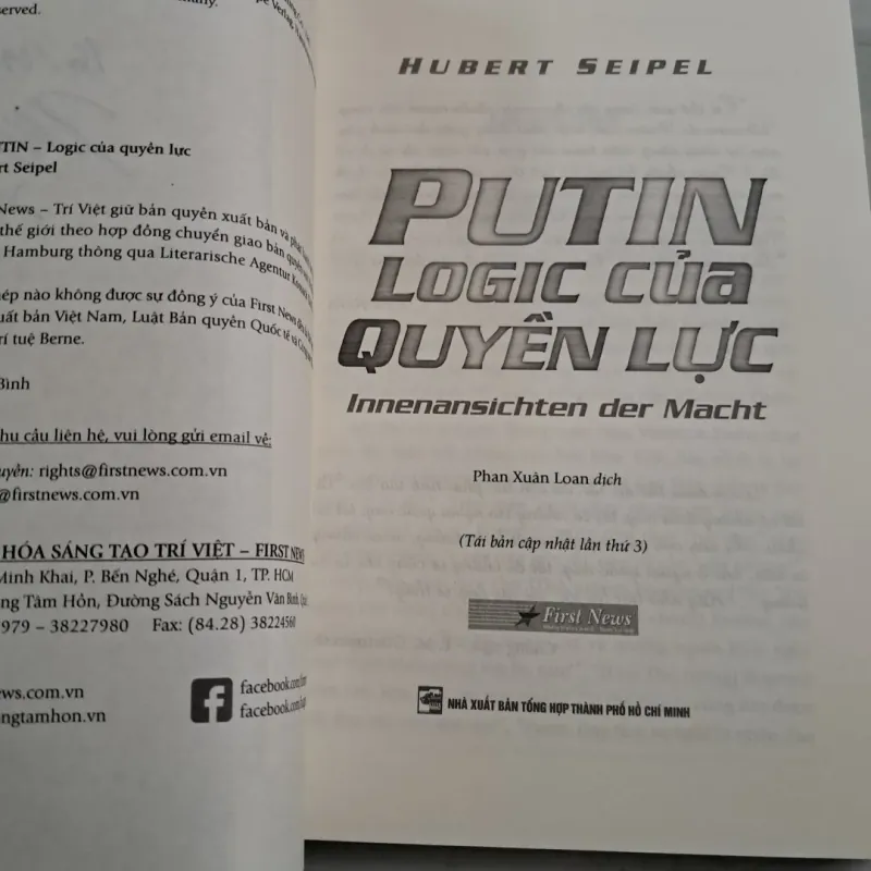 Putin - Logic Của Quyền Lực - Putin: Innenansichten Der Macht 785010