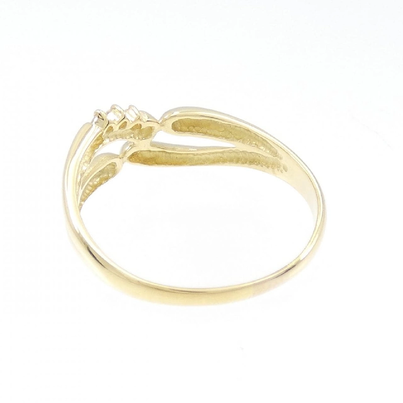 Nhẫn kim cương K18YG 673446