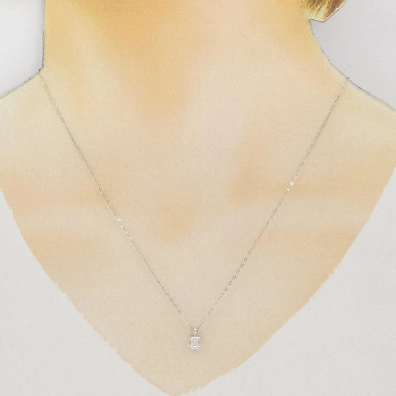 Dây chuyền kim cương PT900/PT950 0.50CT - Hàng hiệu Authentic 856461