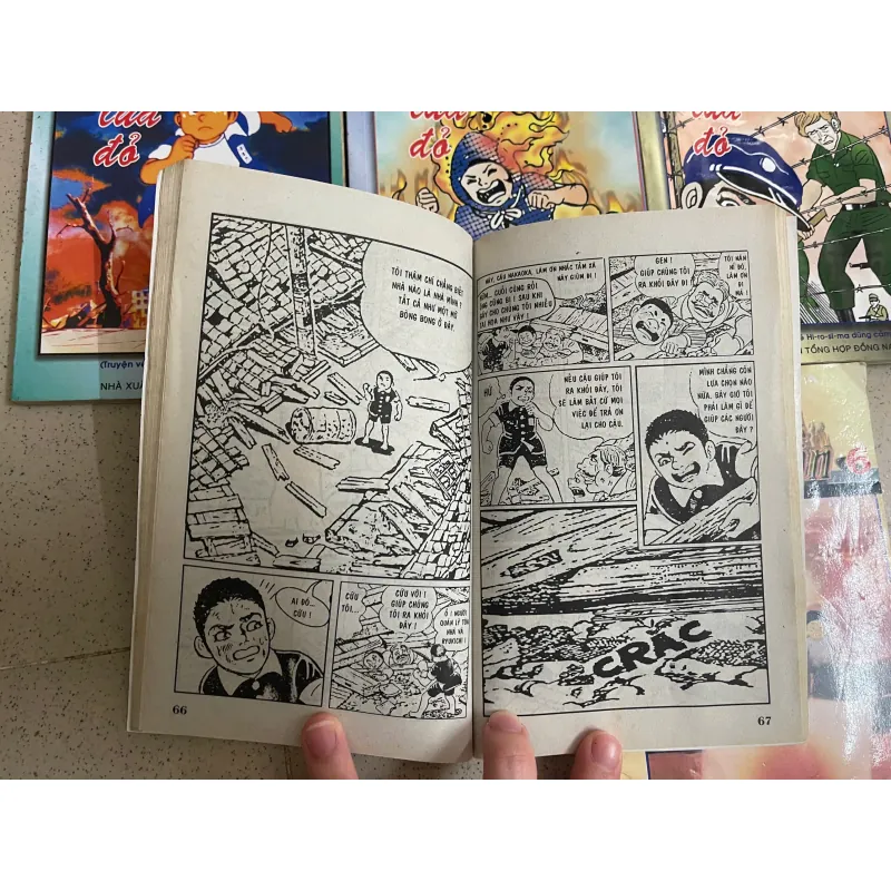 Bộ truyện tranh 9X: Chân trần trên lửa đỏ (5/6 tập) 1000958