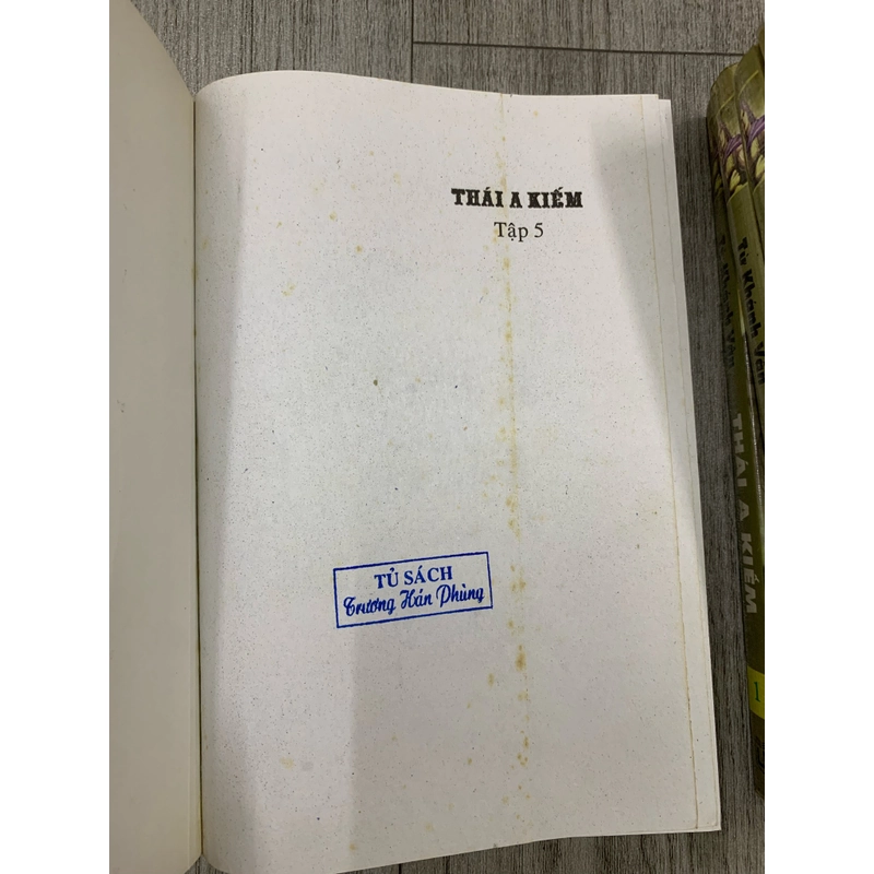 Thái a kiếm - từ khánh vân. Bộ 5 tập. 4a3 538047