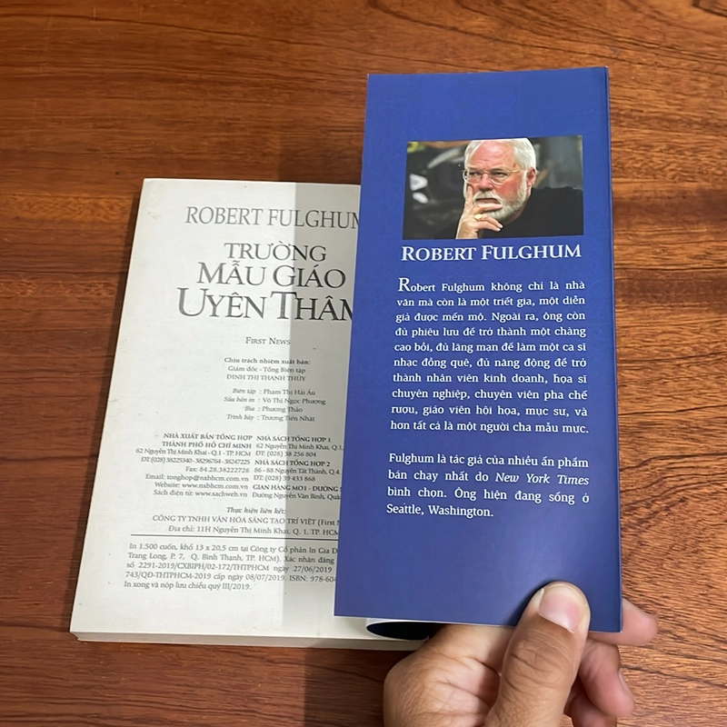 II Tựa sách: Trường Mẫu Giáo Uyên Thâm - ROBERT FULGHUM - 2019 498713