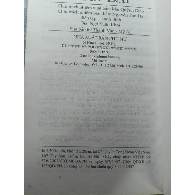 Bảo Đại hay những ngày cưới cùng của vương quốc An Nam - Daniel Grandclément 928650
