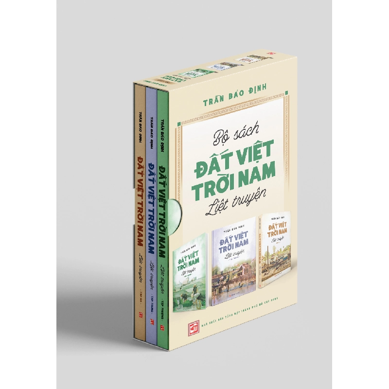 Bộ sách ĐẤT VIỆT TRỜI NAM Liệt truyện (3 tập Thượng, Trung, Hạ) - Trần Bảo Định 500665