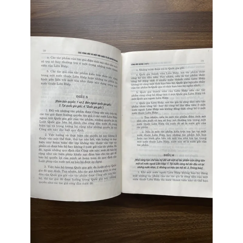 Các công ước và hiệp ước quốc tế về quyền tác giả (Conventions and treaties on copyright) 961489