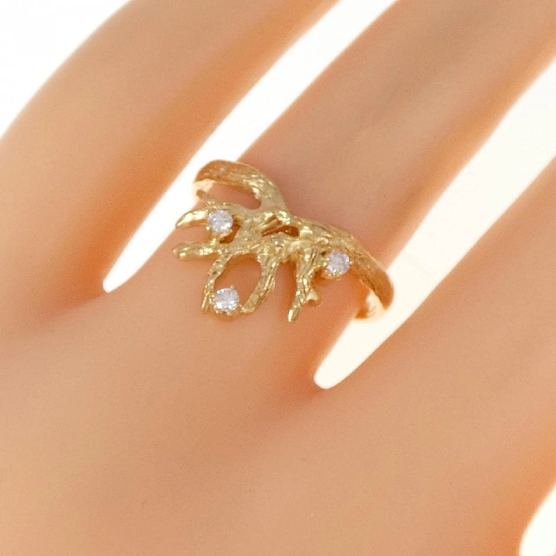 Nhẫn kim cương K18YG 0.07CT - Hàng hiệu Chính hãng 856326