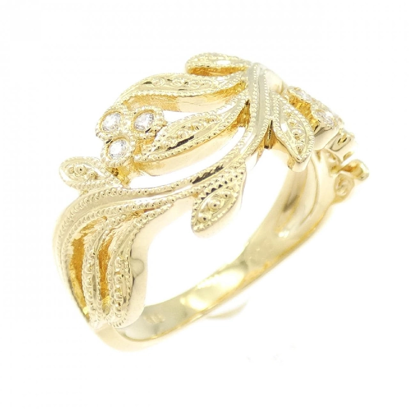 Nhẫn kim cương K18YG 0.06CT - Hàng hiệu chính hãng 851309