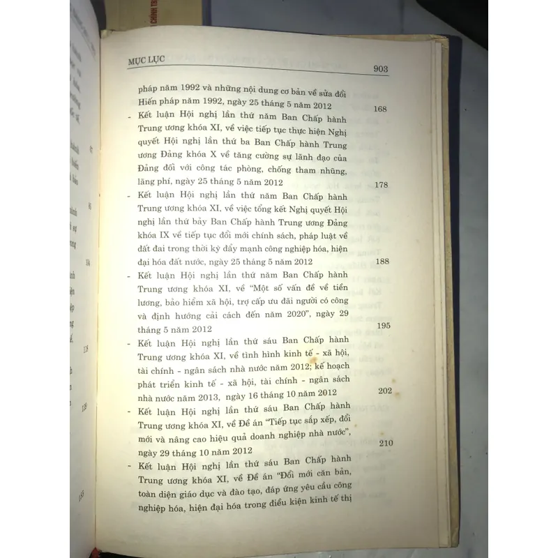 Các nghị quyết của Trung ương Đảng 2011 - 2015 705291
