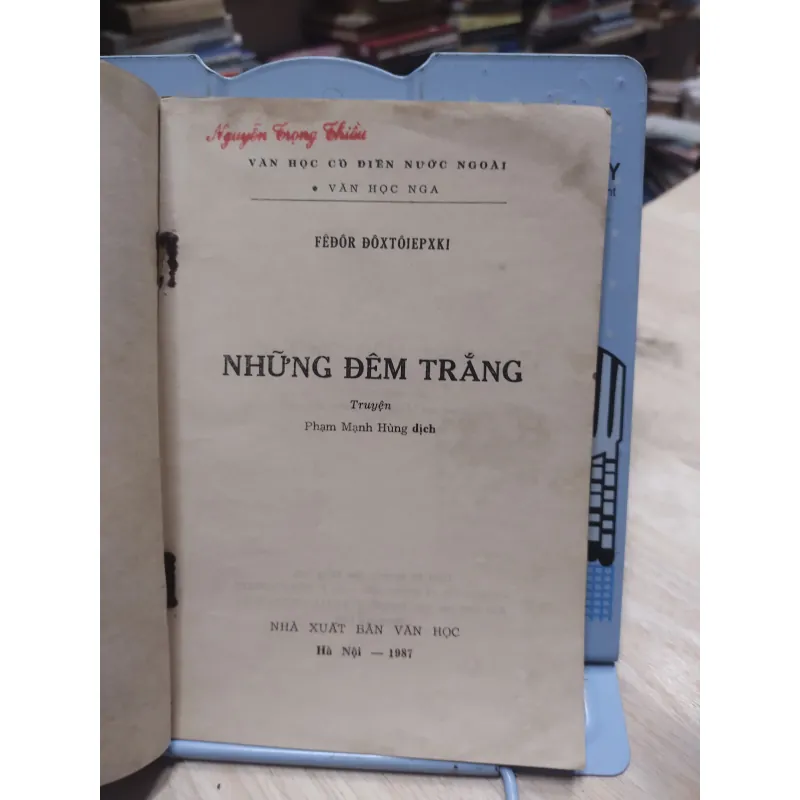 sách: Tiểu thuyết Những Đêm Trắng   - Fêdôr Đôxtôiepxki (A2) 573755