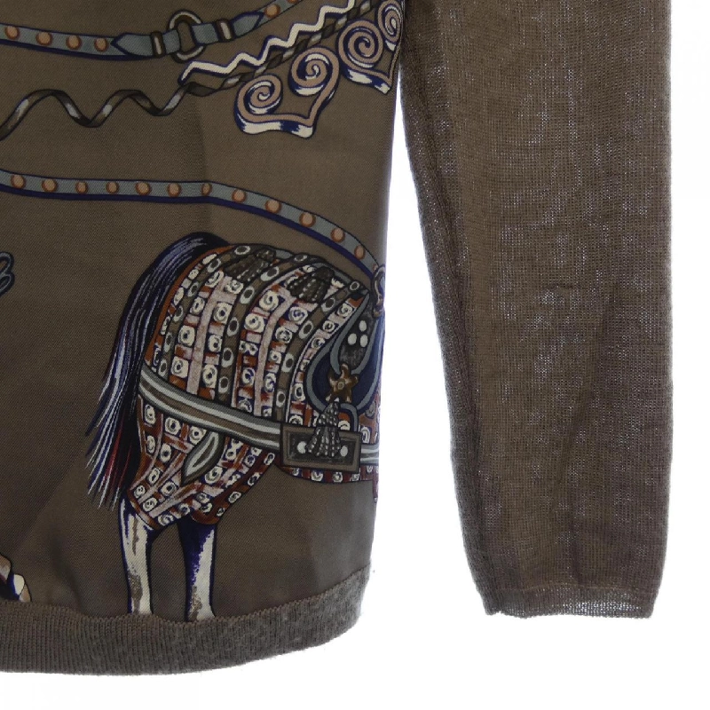 【Mã giảm giá】HERMES Áo len 644841