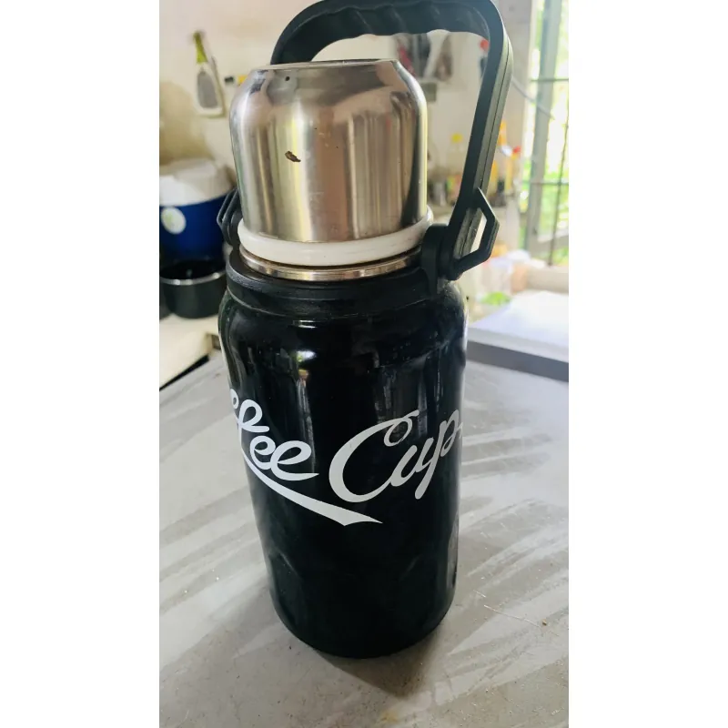 Bình Giữ Nhiệt Cofee Cup - màu đen - 1 lít 751640