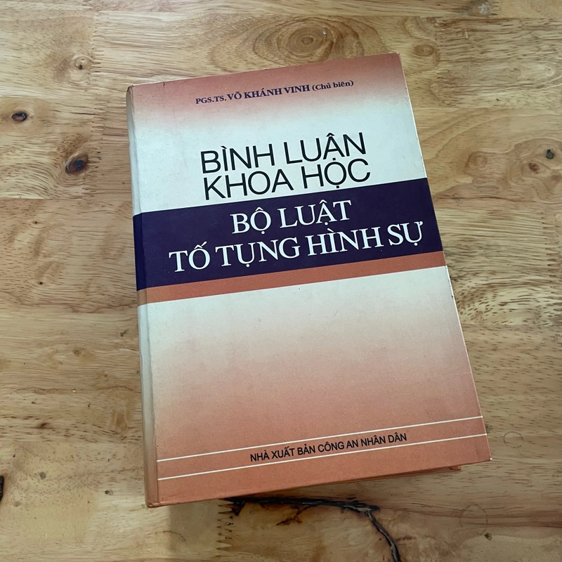 II Tựa sách: Bình Luận Khoa Học _ Bộ Luật Tố Tụng Hình Sự - PGS. TS. Võ Khánh Vinh - 2004 478826