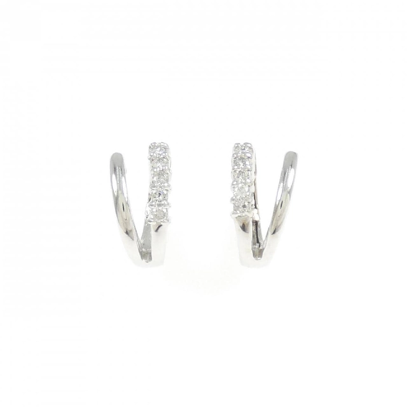 K18WG Bông tai kim cương 0.14CT - Hàng hiệu Chính hãng 868751