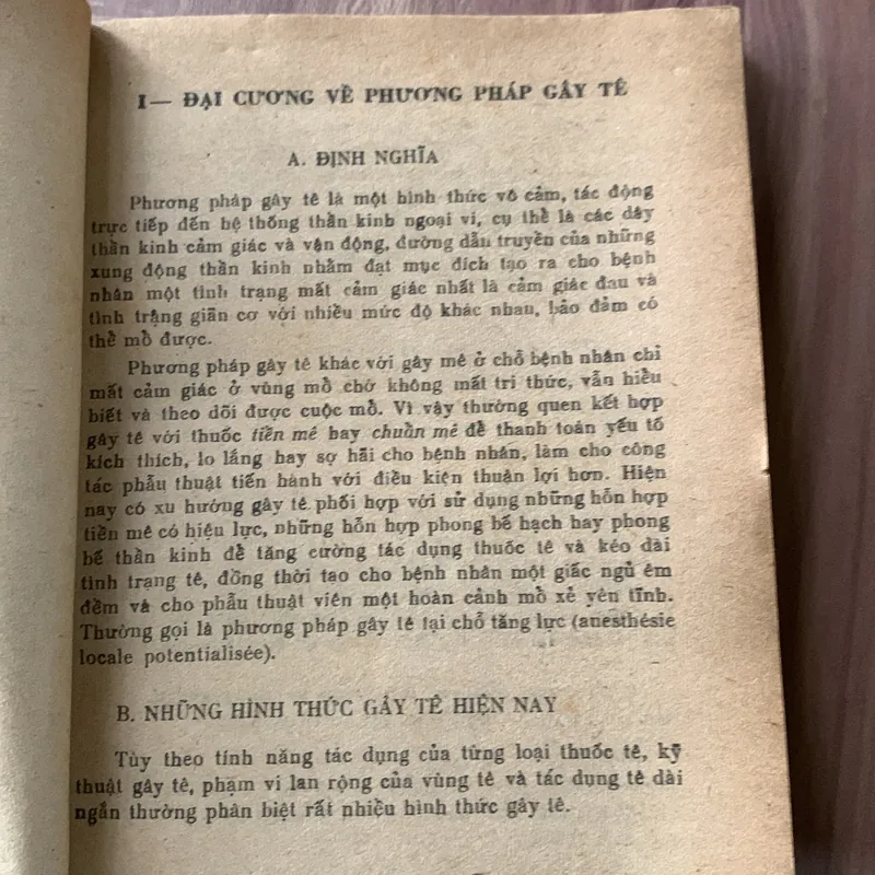 Phương pháp gây tê, Trương Công Trung  622203