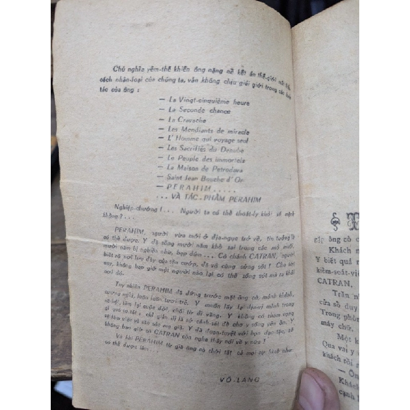 Nghiệp chướng - C.V.Gheorghiu ( bản dịch của Võ Lang ) 740245