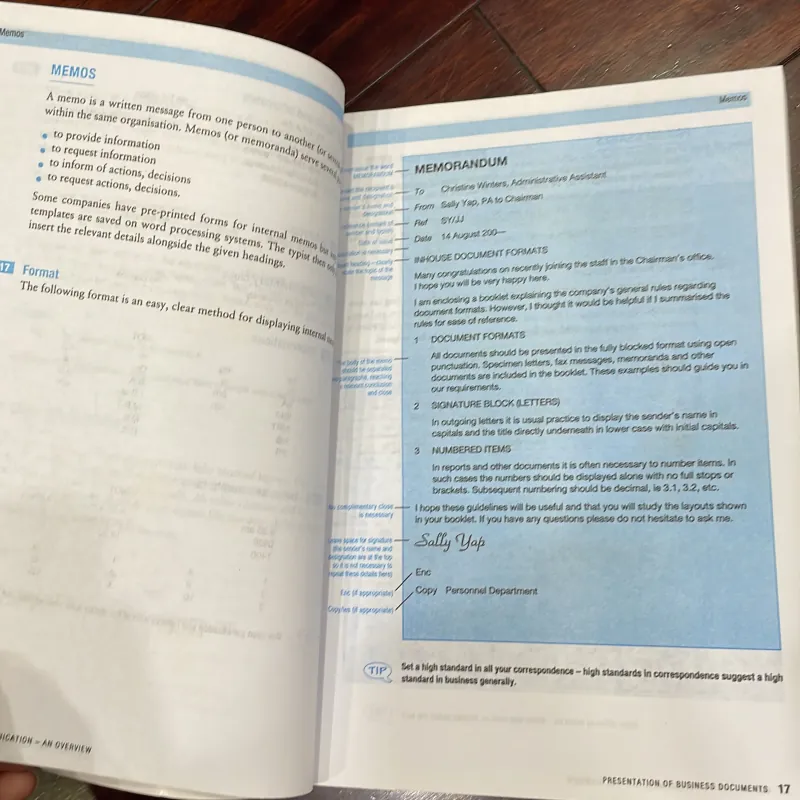 Mẫu thư tín thương mại tiếng anh Model business letters emails & other business documents  1035005