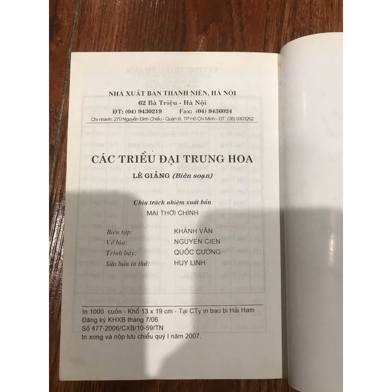 Các triều đại Trung Hoa - Lê Giảng (k1) 527932
