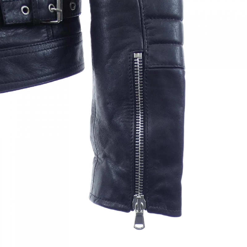 DIESEL BLACK GOLD Áo khoác da biker - Hàng hiệu Authentic 895585