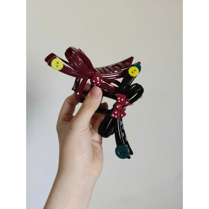 Kẹp bản dài nơ nút 457756