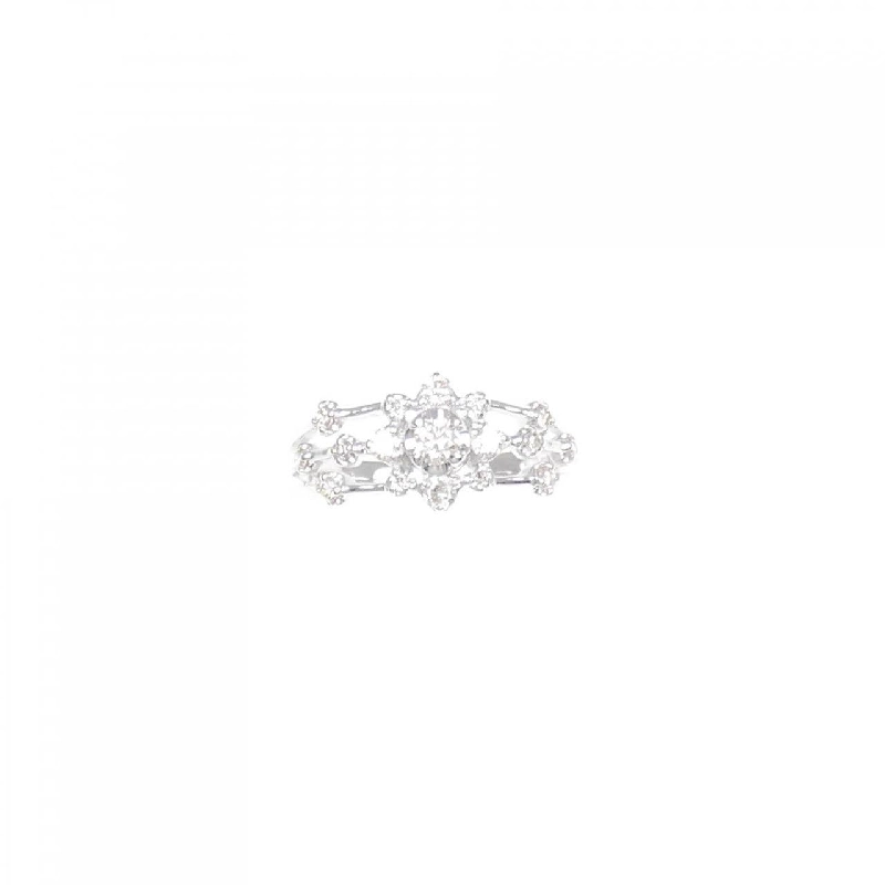 Nhẫn kim cương hoa K18WG 0.30CT - Hàng hiệu Authentic 855370