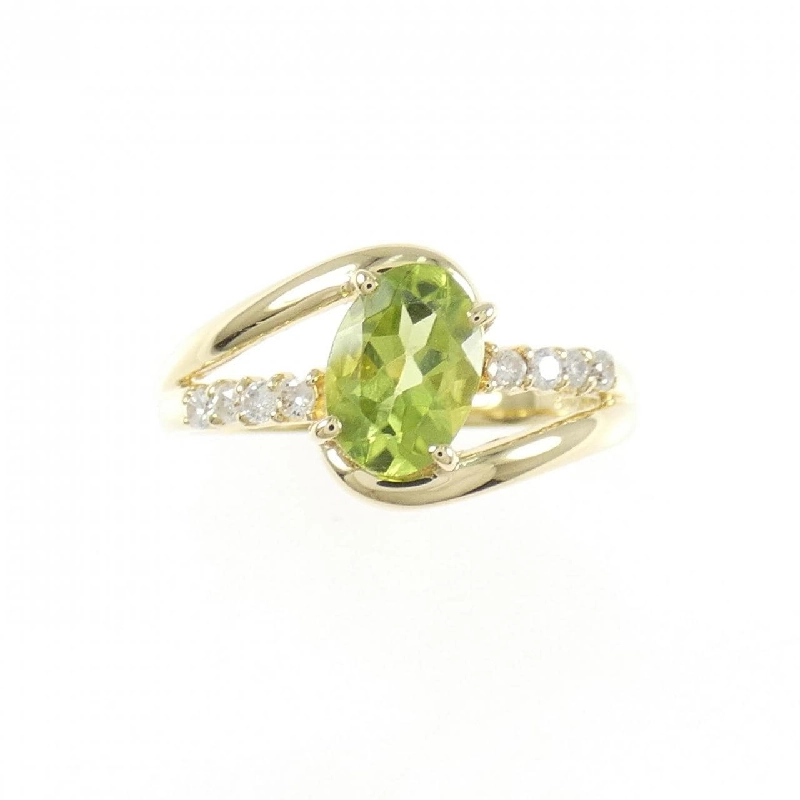 Nhẫn Peridot K18YG - Hàng hiệu Authentic 850276