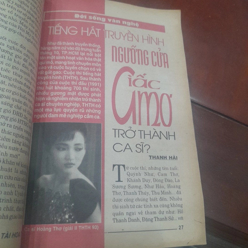 TÀI HOA TRẺ số 32 tháng 10-1997 460054