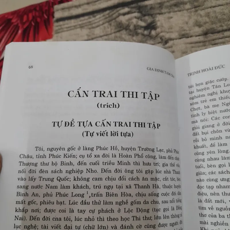 GIA ĐỊNH TAM GIA-Biên dịch Hoài Anh. Hiệu đính TS. Huỳnh Văn Tới...Bản năm 2003 739123