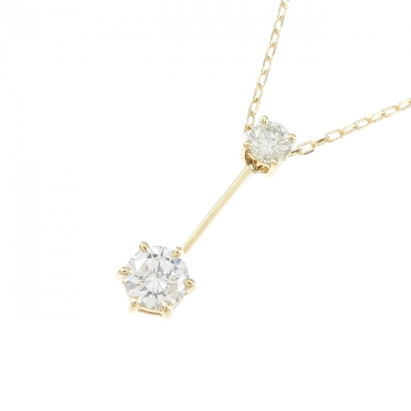 Dây chuyền kim cương K18YG 0.50CT - Hàng hiệu Chính hãng 864579