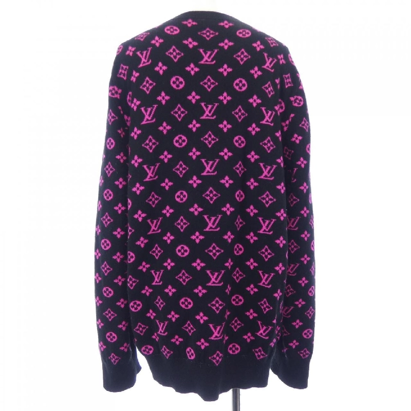 Louis Vuitton LOUIS VUITTON Half and Half Monogram HGN41WIXW Áo len - Hàng hiệu Chính hãng 901044