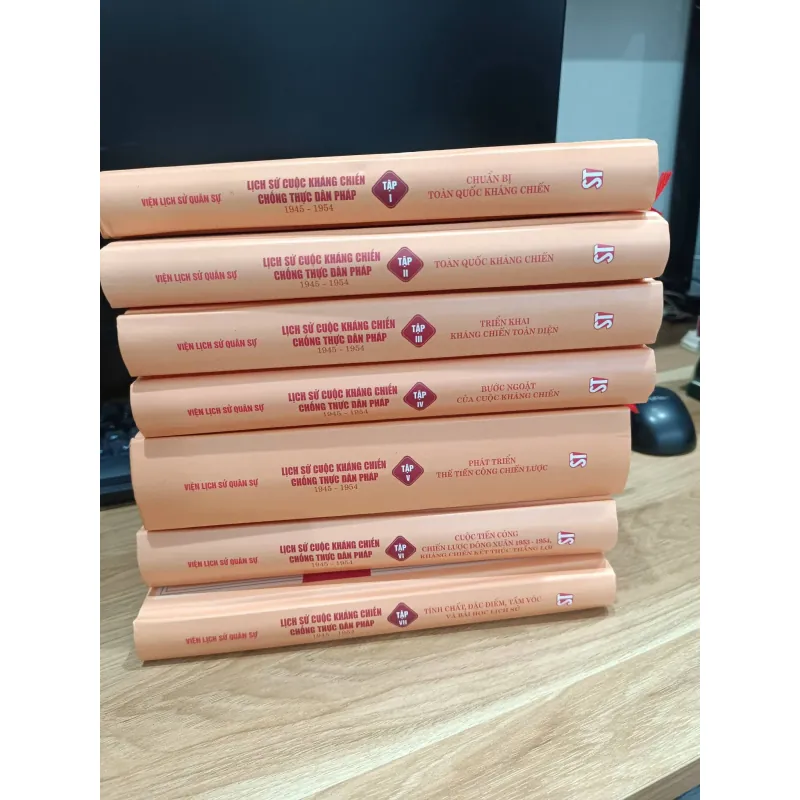 Lịch sử cuộc kháng chiến chống thực dân Pháp - Bộ 7 tập 703008