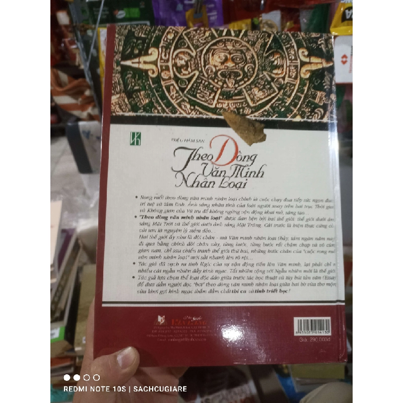 Theo dòng văn minh nhân loại - Hâm San mới 100% Sách lịch sử - triết học HCM2702 930241